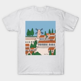 The Windmill of Jerusalem T-Shirt